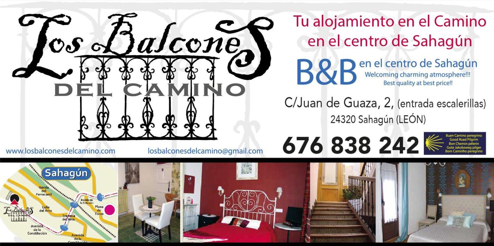 Los Balcones Del Camino Саагун Экстерьер фото
